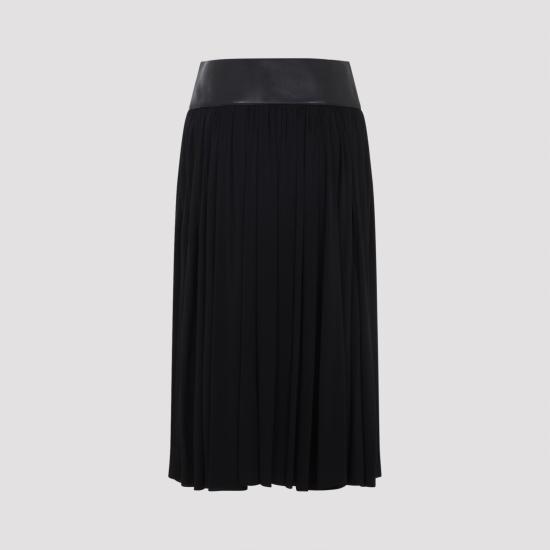 26SS 알라이아 스커트 AA9J2488J050C 995 NOIR ALAIA BLACK - ALAIA