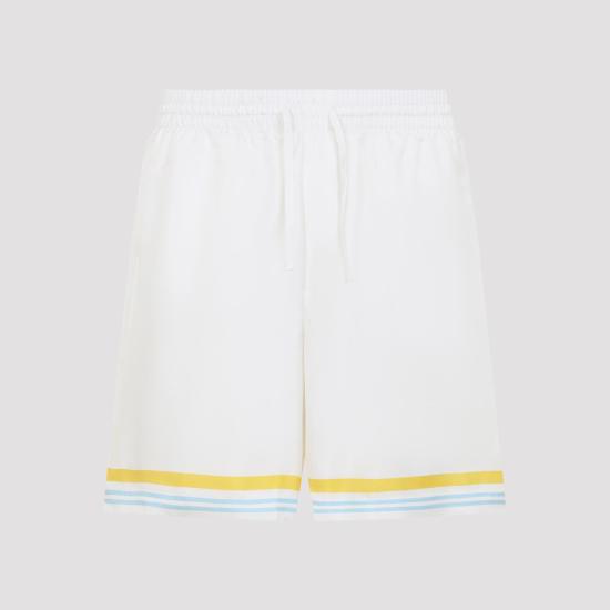 26SS 카사블랑카 숏팬츠 MSS26TR39909 WHITE - CASABLANCA