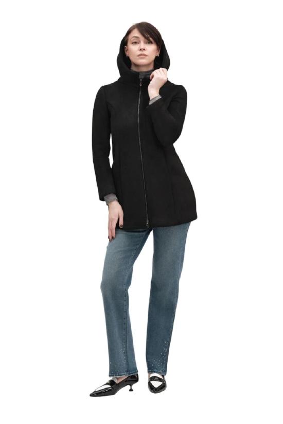 25FW 화이트 와이즈 코트 20469 NERO BLACK