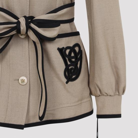 26SS 발렌티노 가라바니 자켓 8B3CJ3T69EK 0BG BEIGE NUDE NEUTRALS - VALENTINO GARAVANI