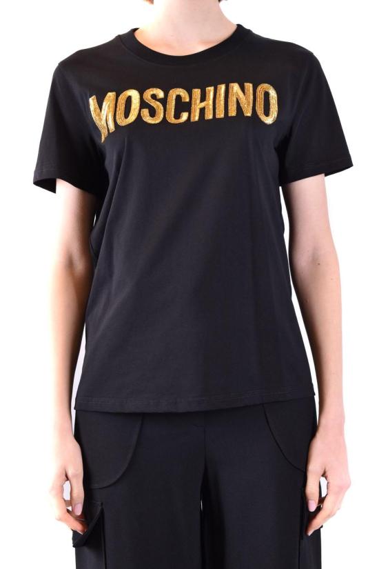 FALL WINTER 모스키노 반팔 티셔츠 A0712 55411555 BLACK - MOSCHINO