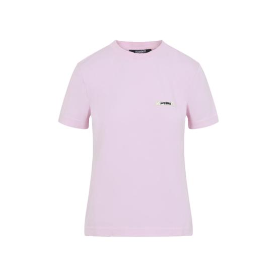 26SS 자크뮈스 반팔 티셔츠 TSW00550AJ00029 431 PINK 2 PINK PURPLE