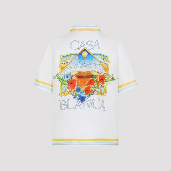 26SS 카사블랑카 셔츠 MSS26SH00304 WHITE - CASABLANCA