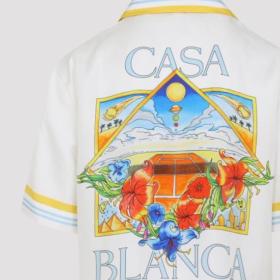 26SS 카사블랑카 셔츠 MSS26SH00304 WHITE - CASABLANCA