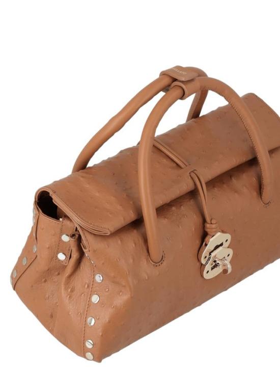 26SS 자넬라토 토트백 068750S2230000 Z0246 BROWN - ZANELLATO