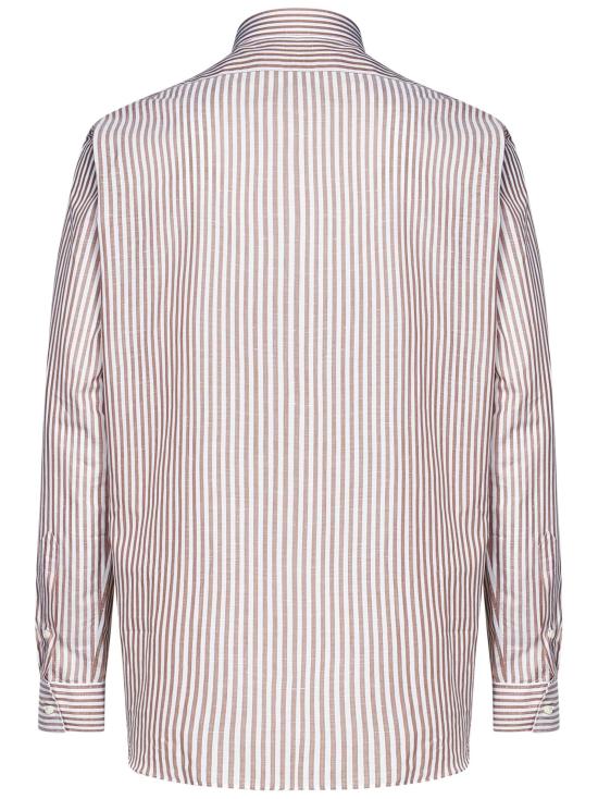 25FW 프랜지스 콜렉션 셔츠 FRAC4522 BTORTORA BEIGE - FRANZESE COLLECTION