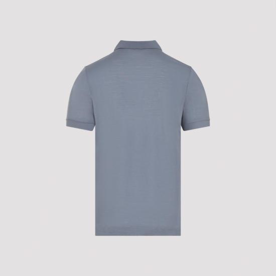 26SS 조르지오 아르마니 폴로 티셔츠 3GSF53 SJAQZ U9327 CLOUD BLUE - GIORGIO ARMANI