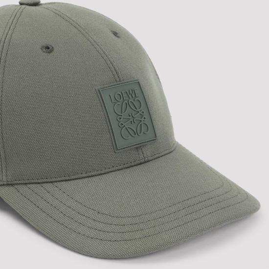 26SS 로에베 캔버스 패티 볼캡 K820358X88 4160 KHAKI GREEN - LOEWE