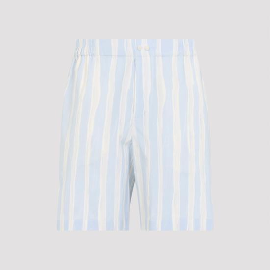 26SS 자크뮈스 숏팬츠 SOM00539AW00691 3GT BLUE BEIGE GOUACHE PRINT - JACQUEMUS