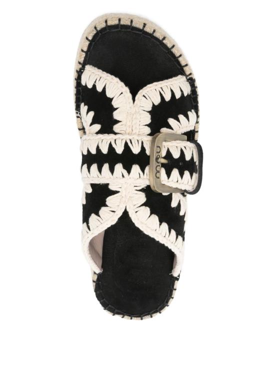 26SS 모우 샌들 SW641003A BKWH Black - MOU