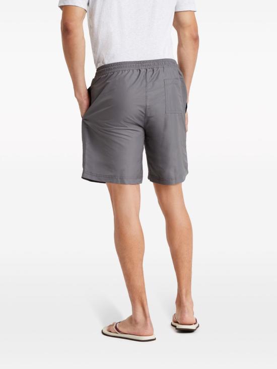 26SS 브루넬로 쿠치넬리 로고 스윔 팬츠 MW817043 CYN15 Grey - BRUNELLO CUCINELLI