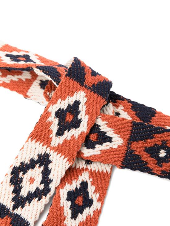 26SS 피에르루이마샤 벨트 PLMNASTR01 CI1A BLU ROSSO Blue - PIERRE LOUIS MASCIA