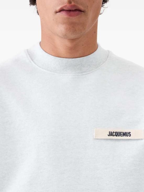 26SS 자크뮈스 후드 티셔츠 24ESSM00206AJ00126 GREY 950 - JACQUEMUS