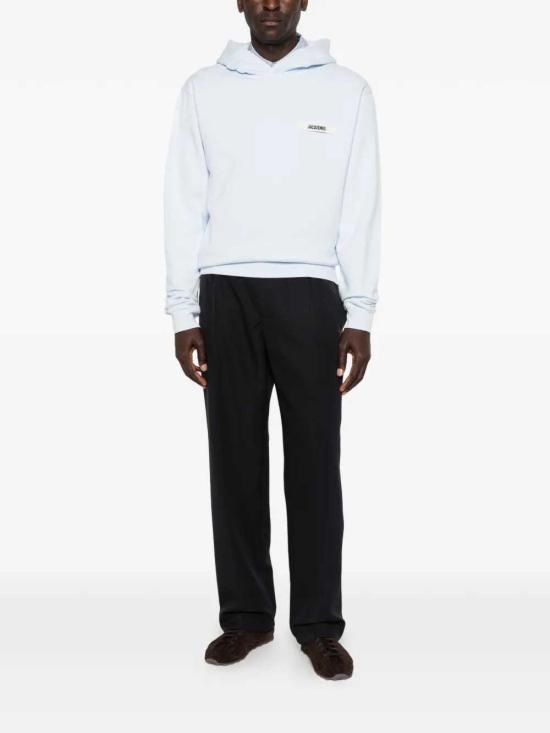 26SS 자크뮈스 후드 티셔츠 25EHOM00247AJ00126 LIGHT BLUE 2 321 - JACQUEMUS