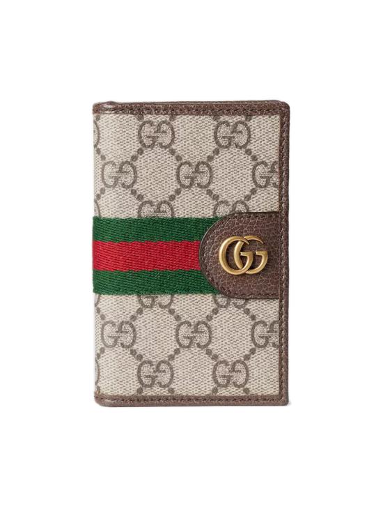 26SS 구찌 명함지갑 834691FAEOI9746 BROWN DOM