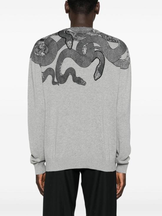  저스트까발리 스웨터 77OAFM36 CMF13 829 GRIGIO CHIARO - JUST CAVALLI