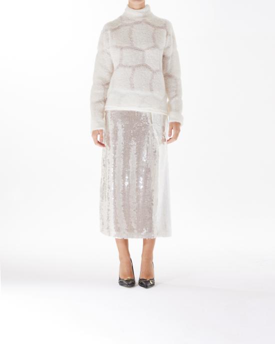  제니 터틀넥 77AJF894 CMIM1 005 bianco BIANCO - GENNY