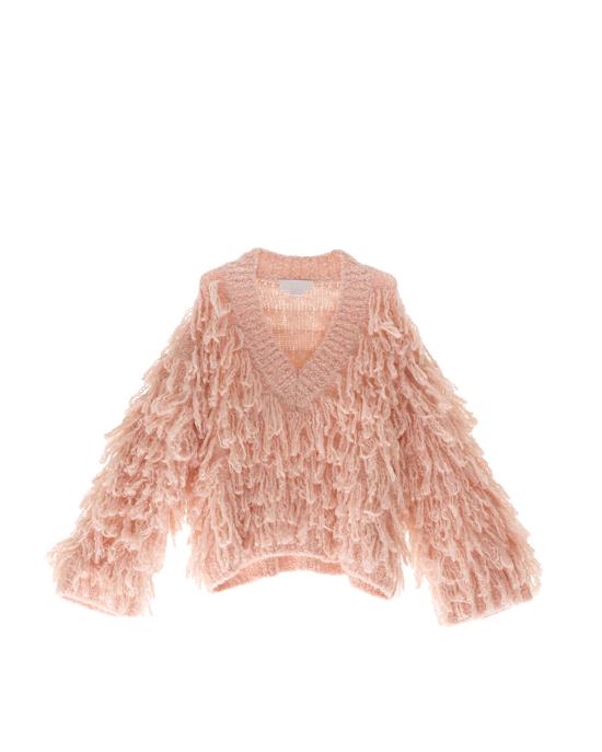  제니 니트웨어 77AJF874 CMIM4 493 nudo ROSA