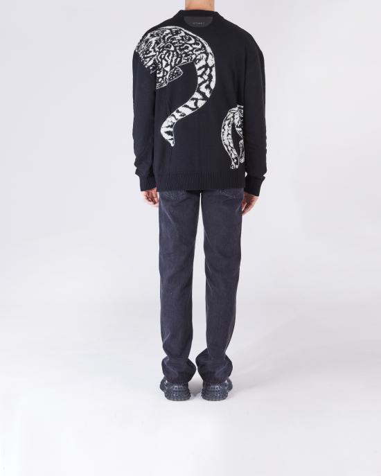  저스트까발리 스웨터 77OAFM40 CMN78 QS8 NERO MULTI - JUST CAVALLI