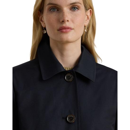 26SS 랄프 로렌 발수 코튼 후디드 코트 297967121005 DK NAVY - RALPH LAUREN