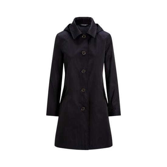 26SS 랄프 로렌 발수 코튼 후디드 코트 297967121005 DK NAVY