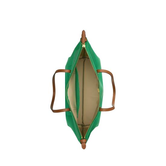 26SS 랄프 로렌 토트백 431916737044 GREEN TOPAZ LAUREN TAN - RALPH LAUREN