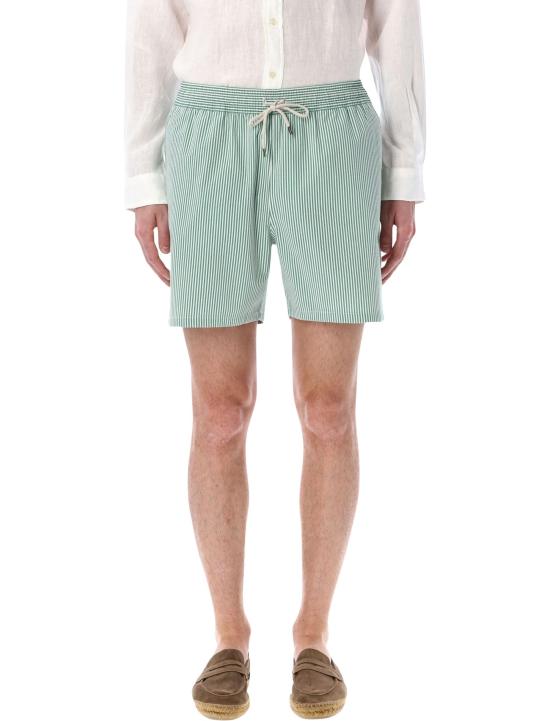 26SS 랄프 로렌 스윔팬츠 710957784 502 WHITE GREEN