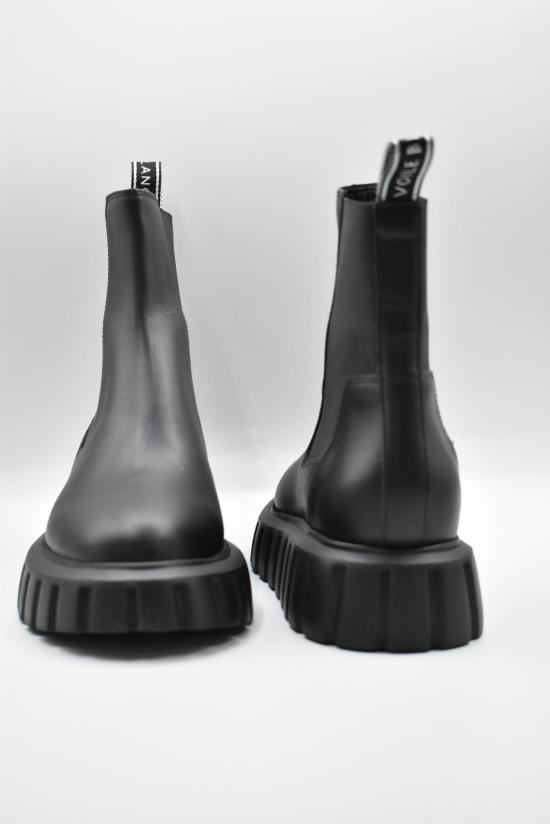  보일브랑쉐 로퍼 03 0A01 GRENELLE BLACK - VOILE BLANCHE