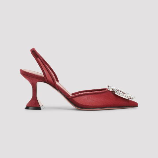 25FW 아미나 무아디 힐/펌프스 15S365637BEG RUBY RED - AMINA MUADDI