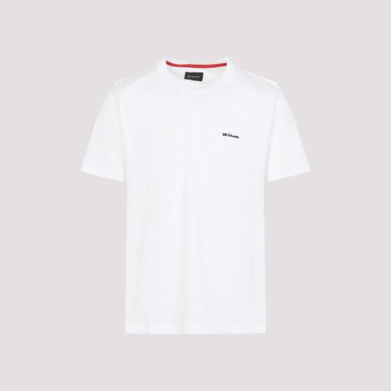 26SS 키톤 폴로 티셔츠 UMK1274A0240006 BIANCO LATTE WHITE - KITON