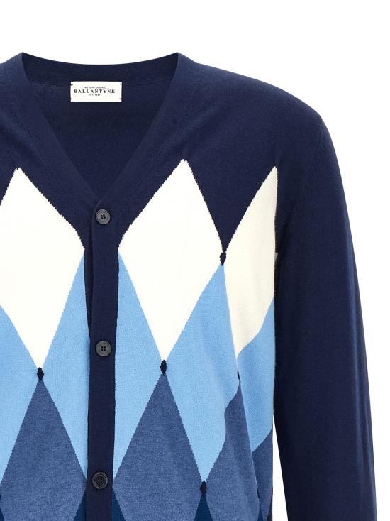 26SS 발렌타인 가디건 B2K00114CA893535 Blue - BALLANTYNE