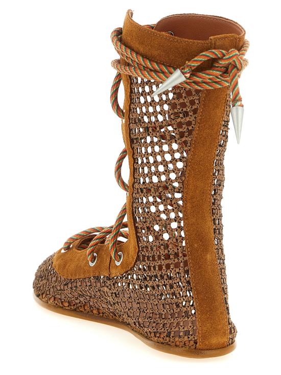 26SS 키코 코스타디노브 부츠 KKWSS26FT03137 Brown - KIKO KOSTADINOV