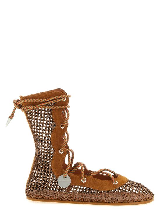 26SS 키코 코스타디노브 부츠 KKWSS26FT03137 Brown