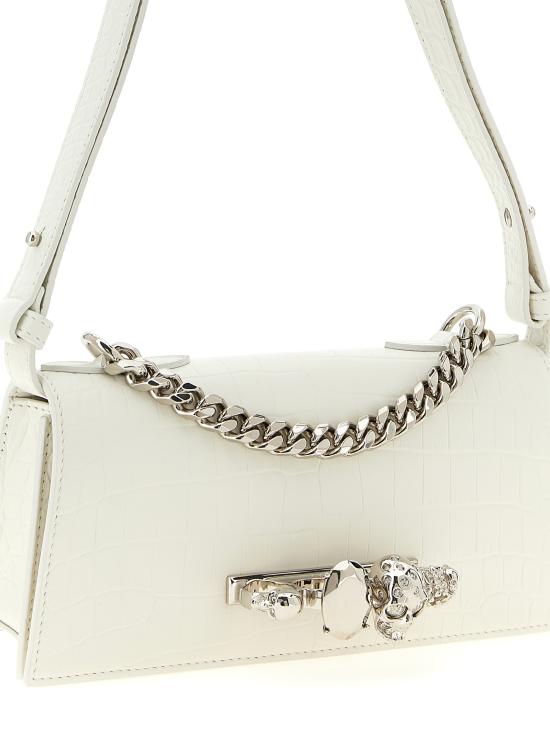26SS 알렉산더 맥퀸 숄더백 8661381HBT29013 White - ALEXANDER MCQUEEN