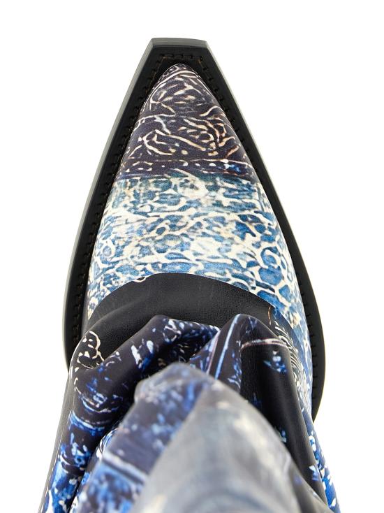 26SS 알13 부츠 R13S0107S261ABLUEBANDANA Blue - R13