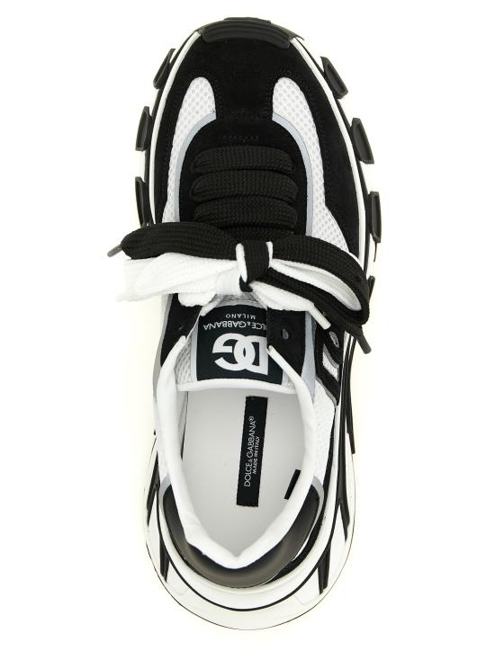 26SS 돌체앤가바나 DG 컨트리 로드 패드릭 스니커즈 CK2403A6N768B926 White Black - DOLCE & GABBANA