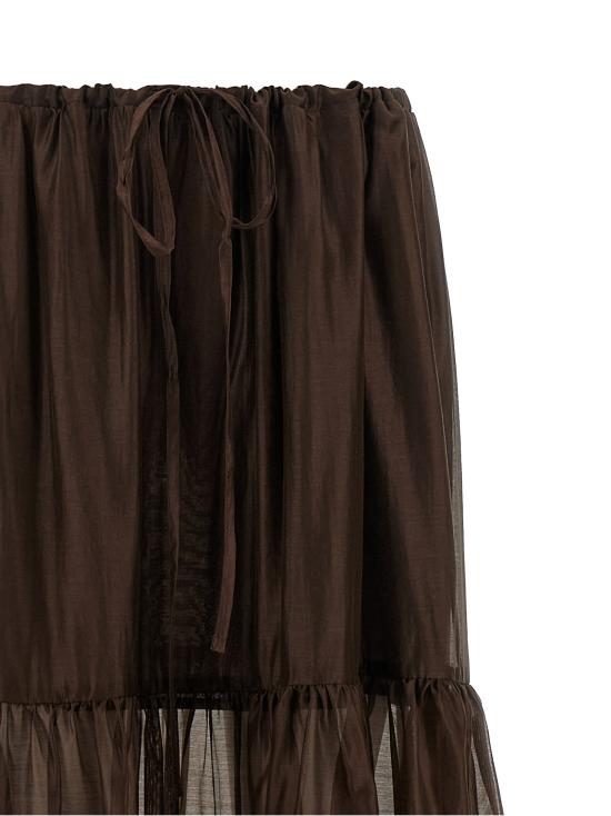 26SS 트윈셋 숏 스커트 261TF204312110 Brown - TWINSET