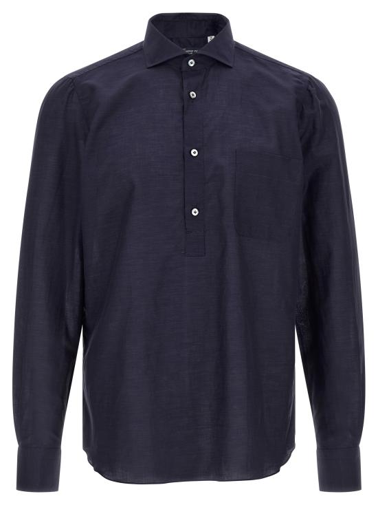 26SS 피나모레 긴팔 셔츠 P605810 Blue