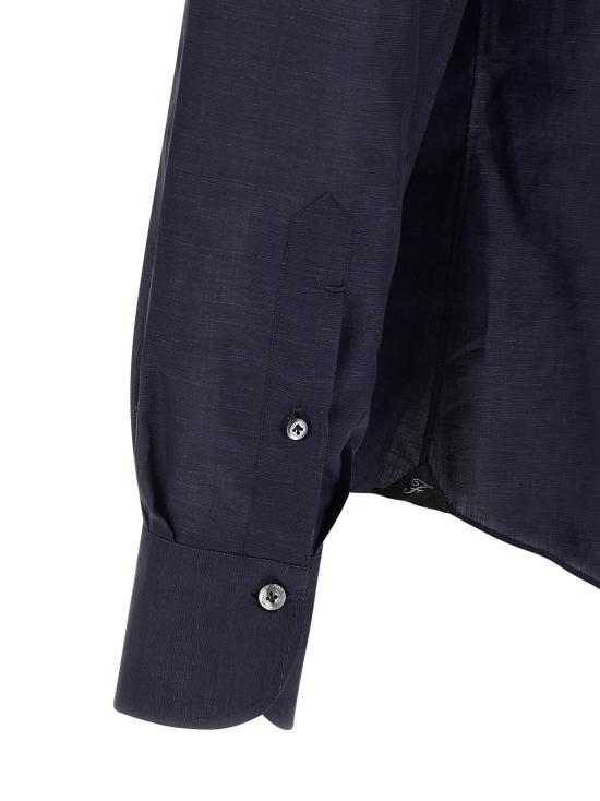 26SS 피나모레 긴팔 셔츠 P605810 Blue - FINAMORE