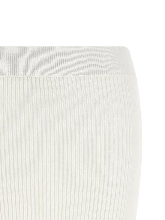 26SS 가니 미디 스커트 A1090204135 White - GANNI