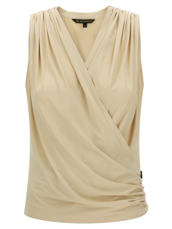 26SS 골드버그 민소매 티셔츠 GB367312618160 Beige