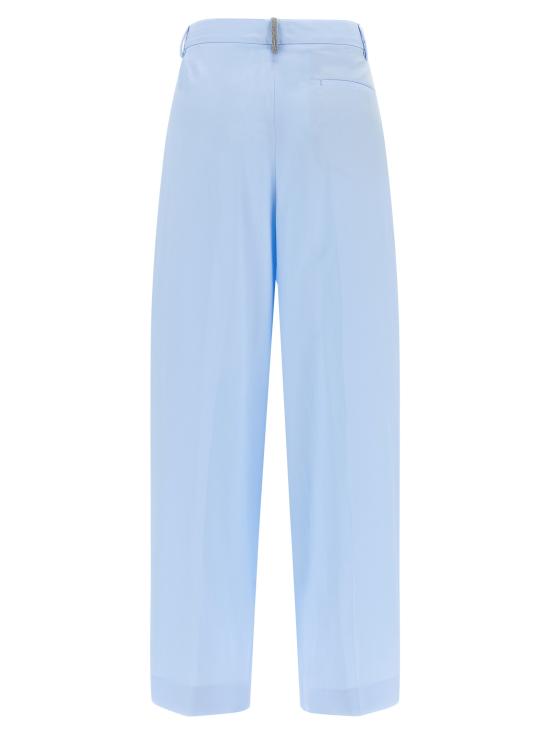 26SS 파비아나 필리피 스트레이트 팬츠 PAD276F367M1295156 Light Blue - FABIANA FILIPPI