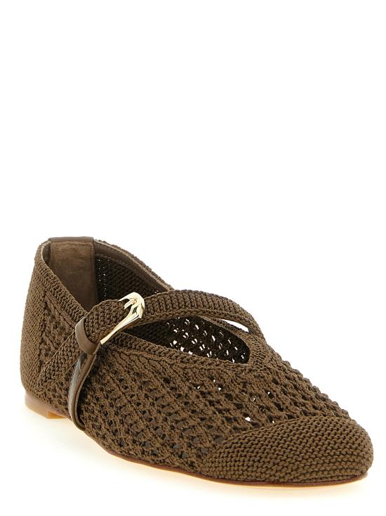 26SS 스튜어트 와이츠먼 플랫 슈즈 SN612Y6R Brown - STUART WEITZMAN