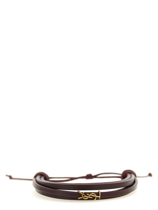 26SS 생로랑 팔찌 820441AAF946195 Bordeaux