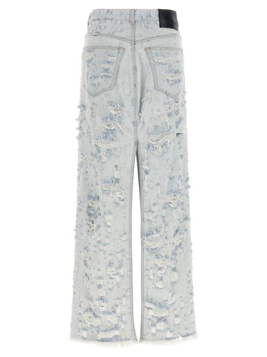 26SS 하이쿠레 숏 스커트 HEW08111DF180L0934L0934 Light Blue - HAIKURE