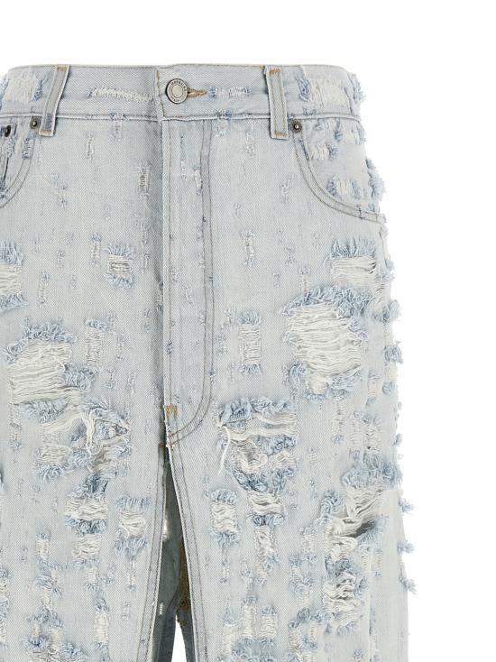 26SS 하이쿠레 숏 스커트 HEW08111DF180L0934L0934 Light Blue - HAIKURE