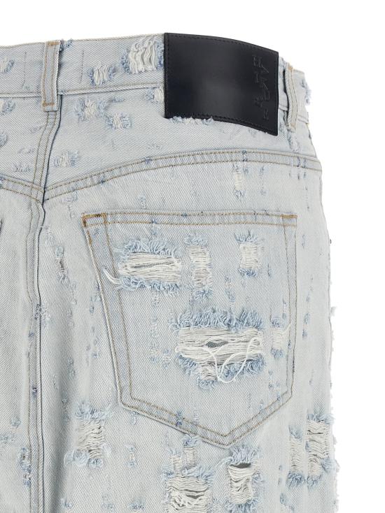 26SS 하이쿠레 숏 스커트 HEW08111DF180L0934L0934 Light Blue - HAIKURE