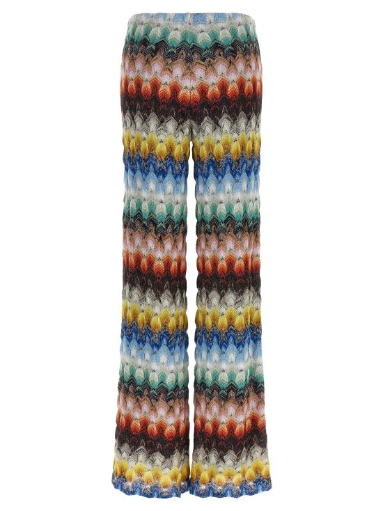 26SS 미소니 스트레이트 팬츠 DS26SI0ZBR015JSMSNV Multicolor - MISSONI