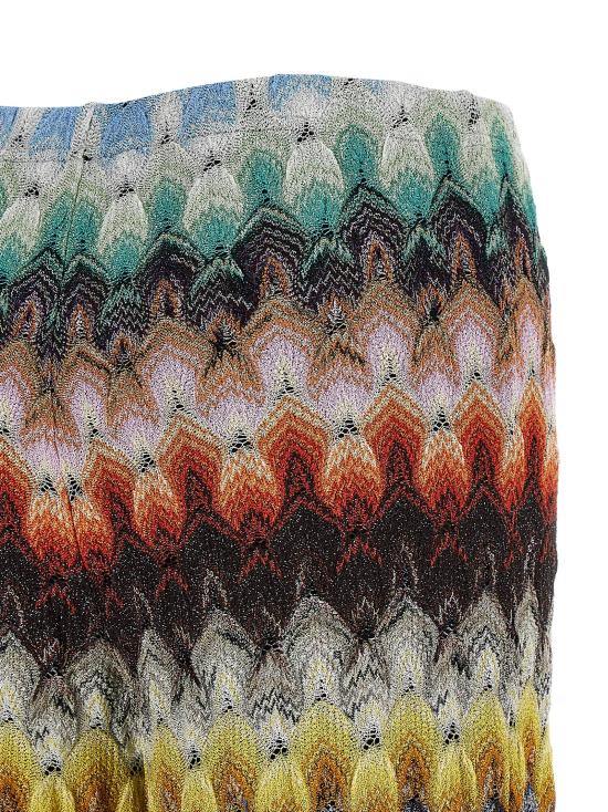 26SS 미소니 스트레이트 팬츠 DS26SI0ZBR015JSMSNV Multicolor - MISSONI