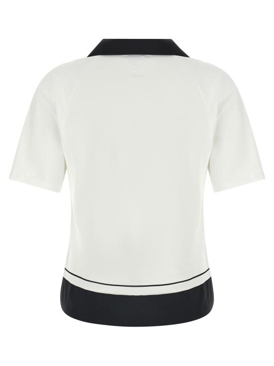 26SS 골드버그 폴로 티셔츠 GB361112618000 White Black - GOLDBERGH